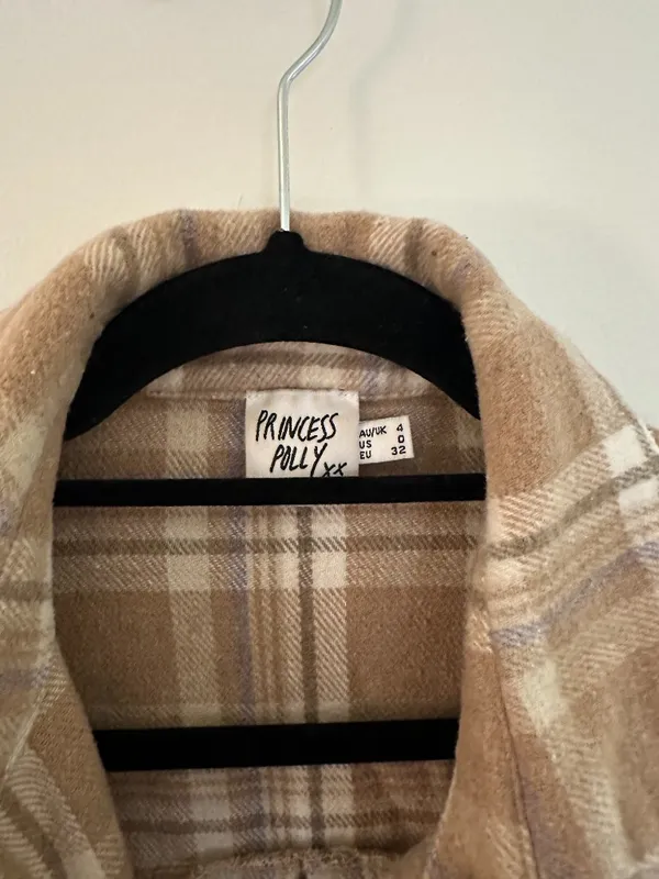 Princess Polly Tan Flannel - Image 3