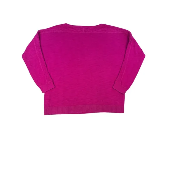 Lauren Active Ralph Lauren Women's Large Cotton Pullover Sweater‎ Fuchsia Pink - Image 8