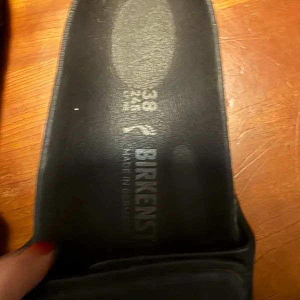 Birkenstock Black EVA Slide Sandals Size 38 (7-7.5) Waterproof - Image 2