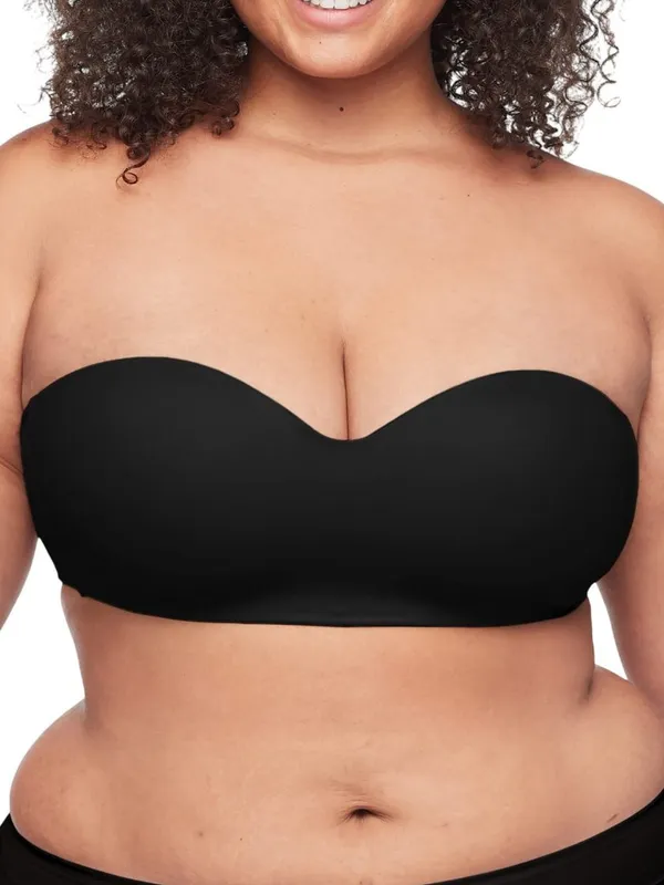 Warner's Womens Easy Does It Wireless Lightly Lined Strapless Bra Black S - Image 6