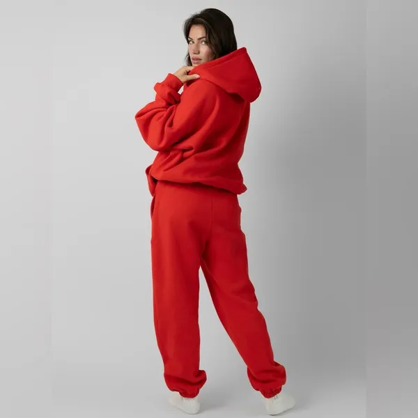 NWT Comfort Cloud Crimson Sweatpants Medium Red - Image 4