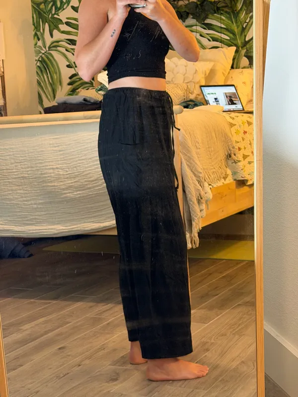 Barrel Black Pants - Image 4