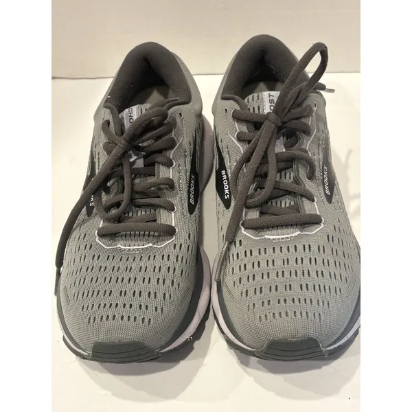 Brooks Ghost 13 Womens Size 7.5 Gray Running Walking Shoes Sneakers 1203381b084 - Image 2