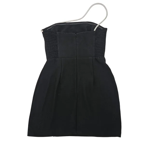 Amanda Uprichard Dream Dress Mini‎ LBD Black Size Small - Image 12