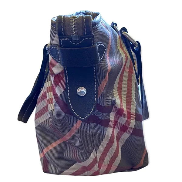 Burberry Blue Label Nova Check Canvas & Leather Purse - Image 10