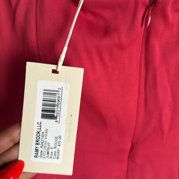 NEW Ramy Brook Vivian Jumpsuit Rouge 8 - Image 11