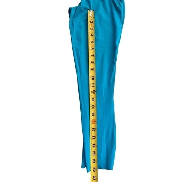 Lululemon‎ In Movement Straight Leg Pant Womens 4 Cyan Blue Everlux Activewear - Image 5