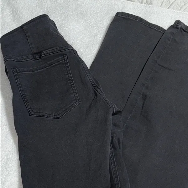Free People Black Flare & Wide Leg Jeans - Image 5
