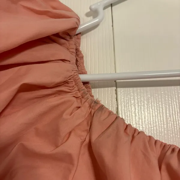 Abercrombie Pale Pink Puff Sleeve Mini Dress - Image 8