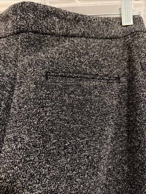 Ann Taylor Gray Wide-Leg Knit Cropped Pants - Image 7