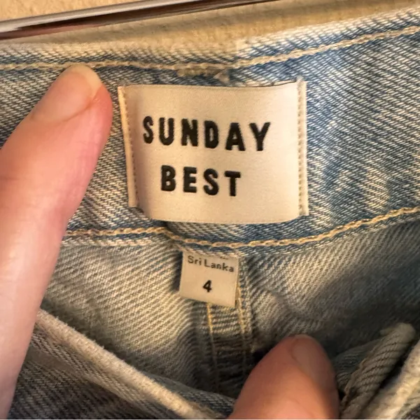 SUNDAY‎ BEST Juniper Jean Blue Size 4 - Image 6