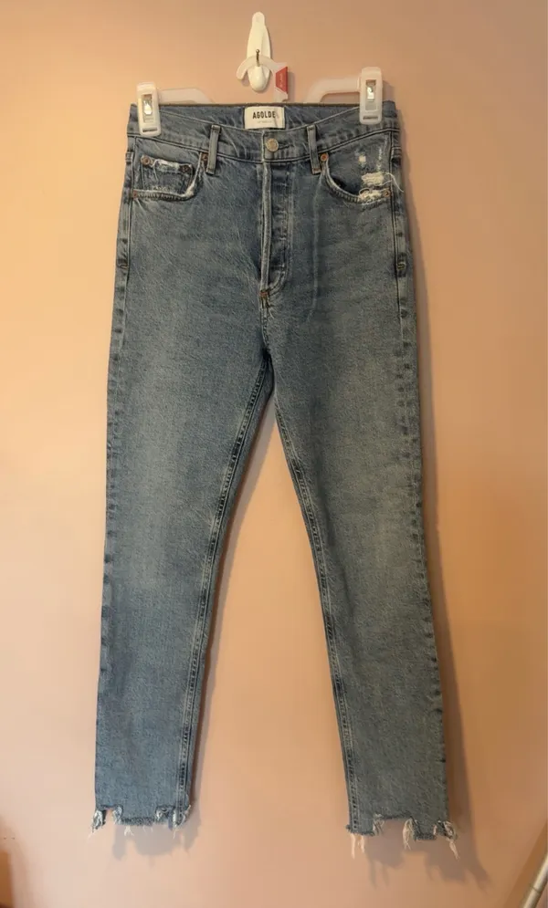 AGOLDE High-Rise Jeans Nico Slim 24 Fit - Image 5