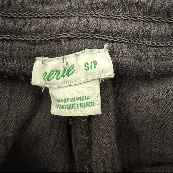 Aerie Black Cotton Beach Joggers - Image 4