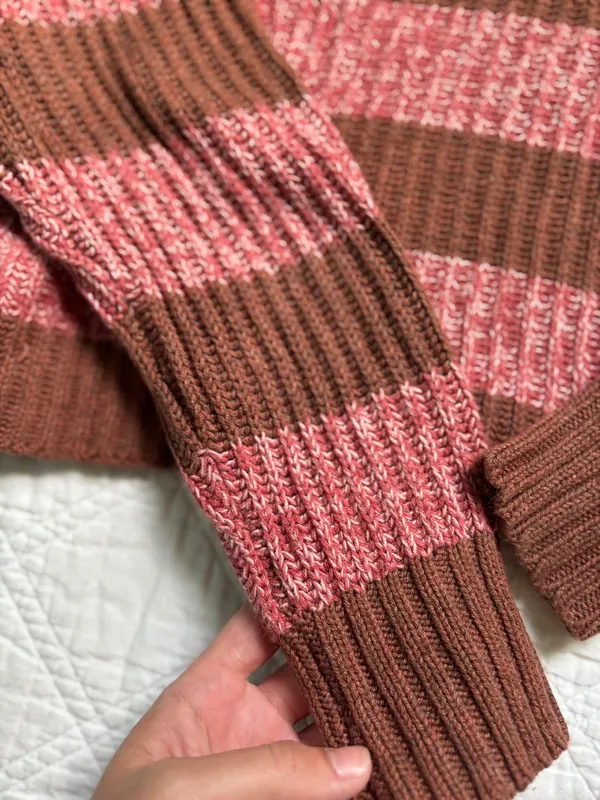 American Eagle striped cropped sweater - Image 5