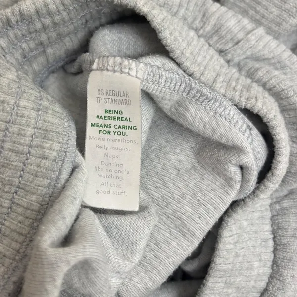 Aerie Ribbed Velour Flare Pants XS Regular High Rise Loungewear‎ Cozy Minimalist - Image 7