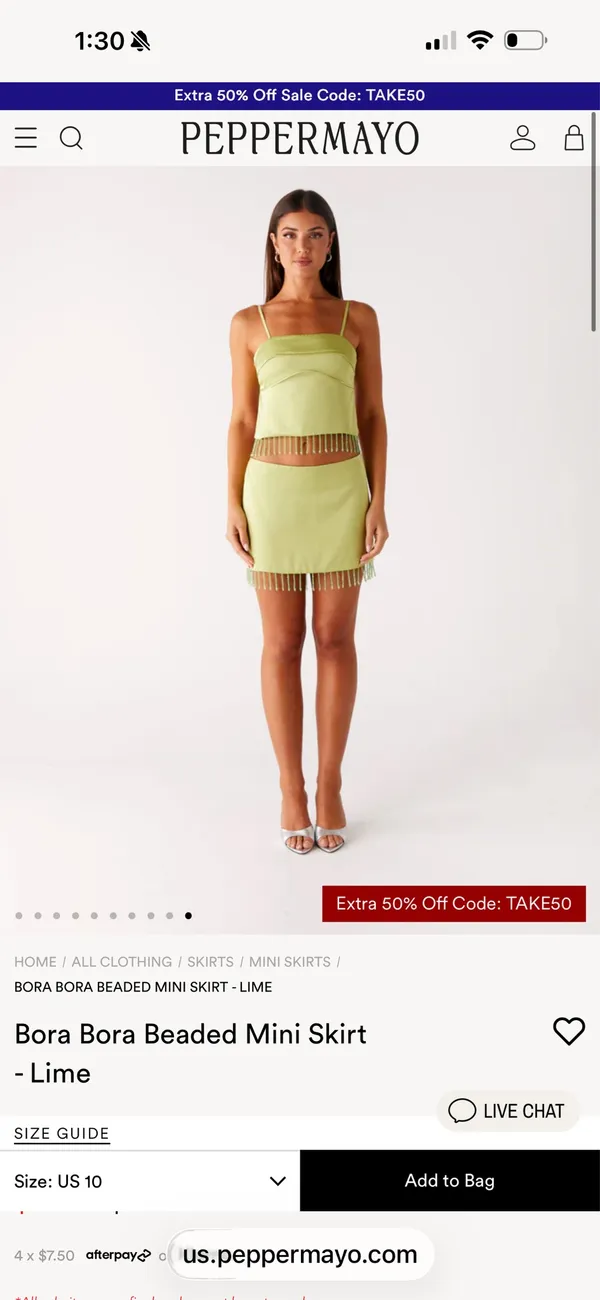 Peppermayo Skirt Set - Image 2