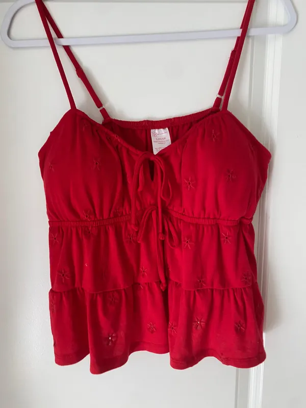 No Boundaries Red Tank Top - Image 2