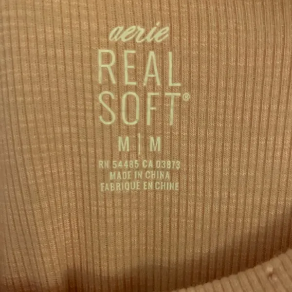 aerie distressed ribbed tee - Image 4