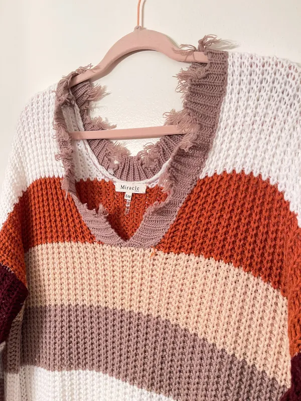 Striped Sweater Multi Size M - Image 4