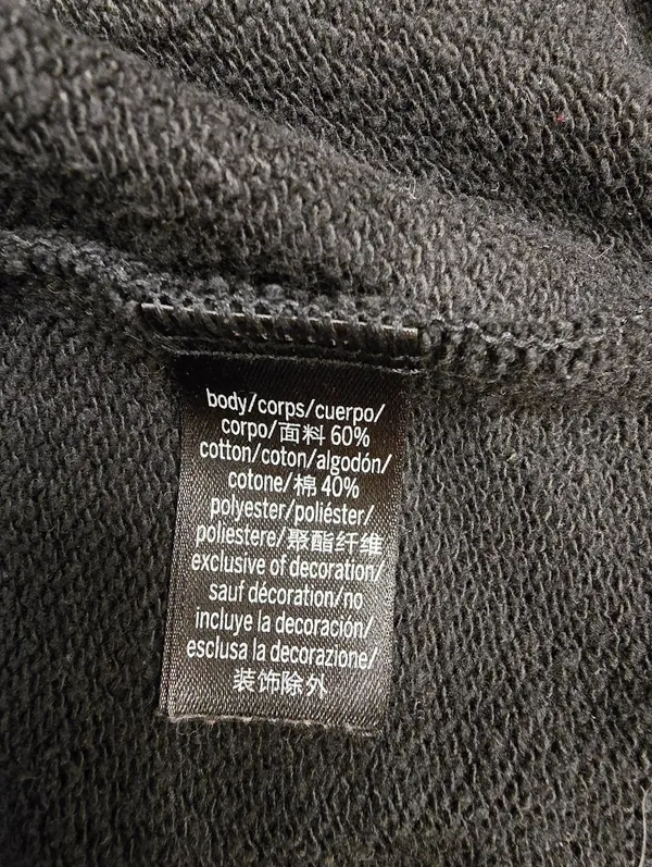 Victoria's Secret Sport lace-up hoodie Black M - Image 3