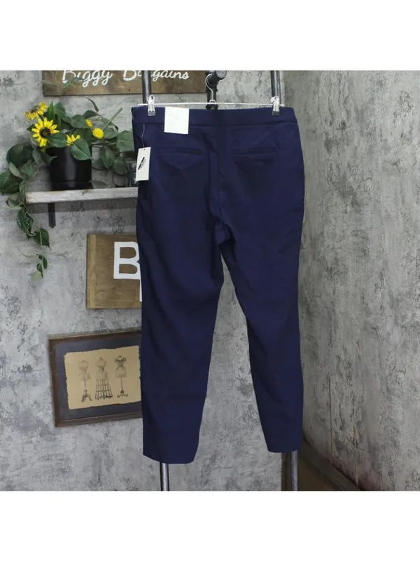 A New Day Womens High-Rise Skinny Ankle Pull-on Pants 93011556 Navy Blue 14 - Image 2