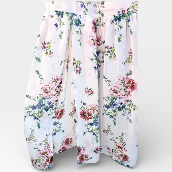 NWT Melrose & Market Light Link Floral Ruffle Midi Dress SMALL - Image 6