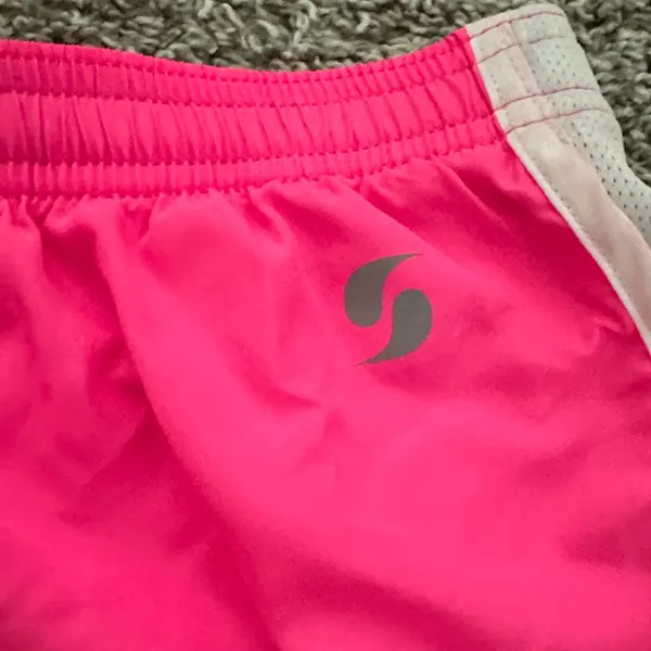 Soffe Pink Low Rise Shorts with White Trim - Image 8