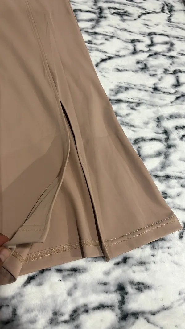 Kimberly C Womens High Waisted Flare Front Slit Contour Workout Leggings Sz M - Image 12