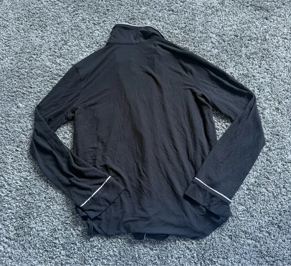 Victoria's Secret Black Tee with White Logo Print - Image 4