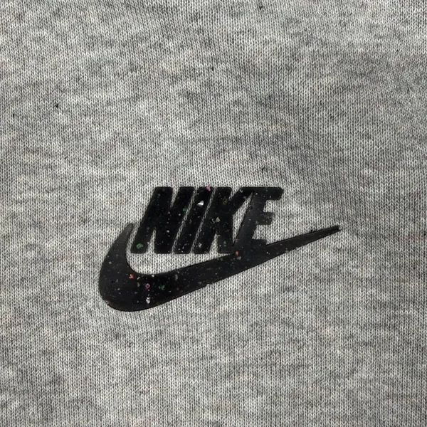 Nike Sportswear Crewneck Sweatshirt Women’s Medium Gray Swoosh - Image 3