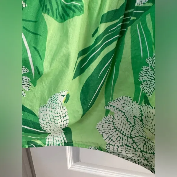 New FARM RIO Dewdrop Floral Green Mini Dress Size Large - Image 7
