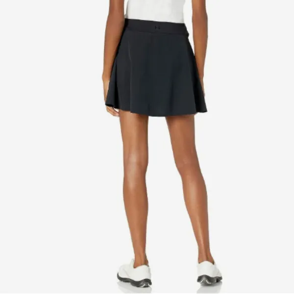 Under Armour Women's Size Medium Links Skort Black A-Line Pockets‎ Shorts Golf - Image 2