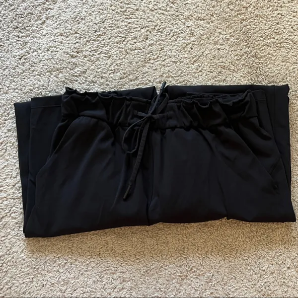 Black Drawstring Lululemon Pants - Image 4