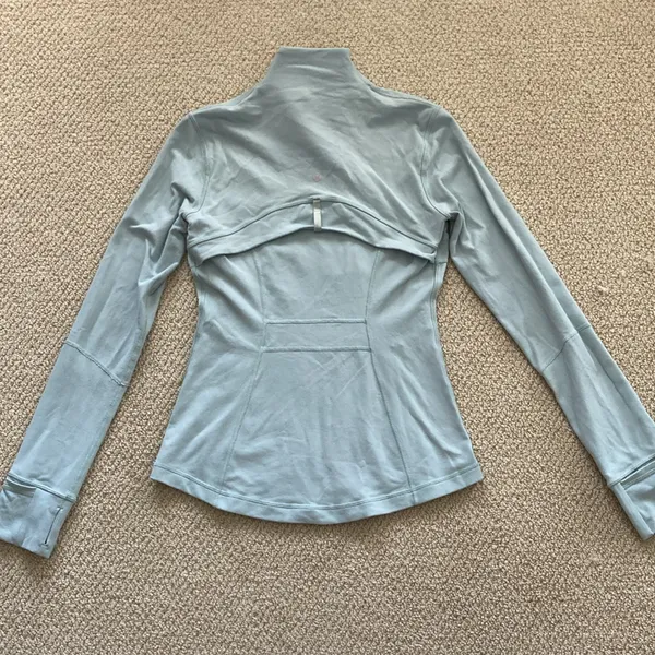 LULULEMON Define Jacket Hazy Jade Size 6 Luon Full Zip Stretch Soft Women’s GUC - Image 12