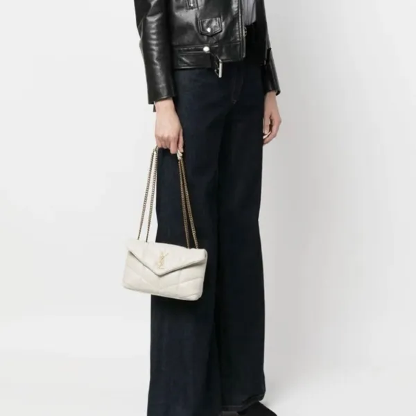 SAINT LAURENT Loulou puffer toy crossbody bag shoulder bag - Image 2