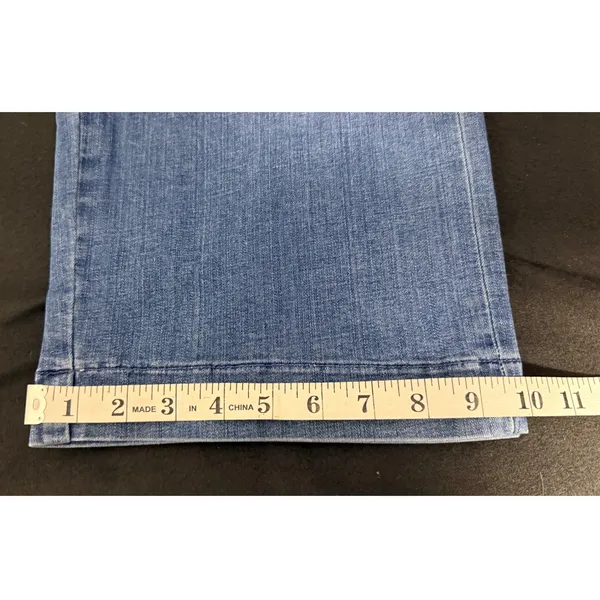 JAG Jeans Chloe High Rise Wide Leg Cropped Jeans Blue Size 6/28 new with Tags - Image 13