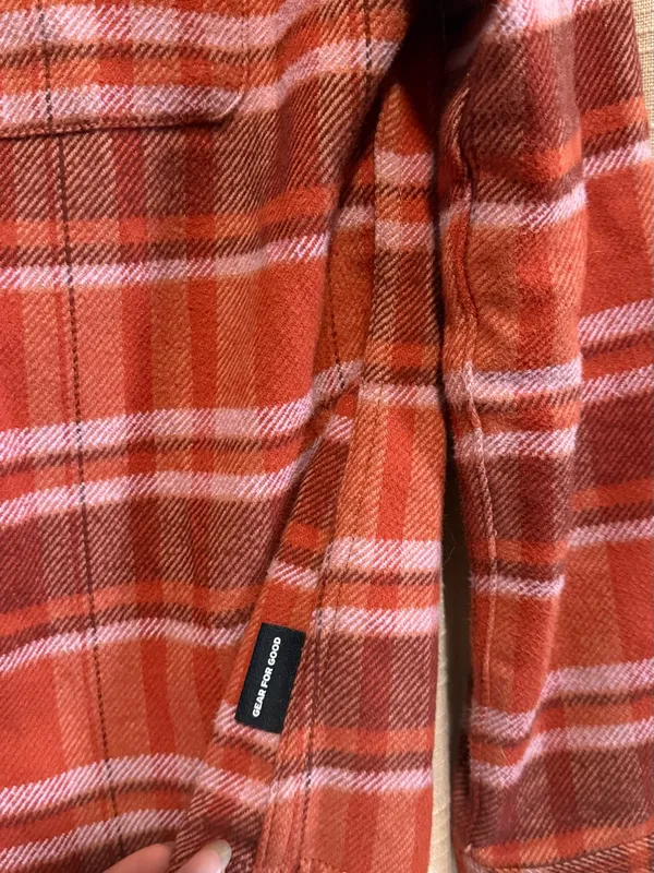 cotopaxi Rust Plaid Button-Down Shirt - Image 6