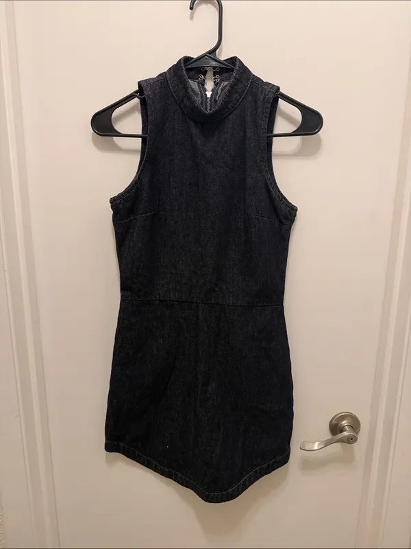 Amanda Uprichard Marshall Mini Dress in Indigo - Image 2