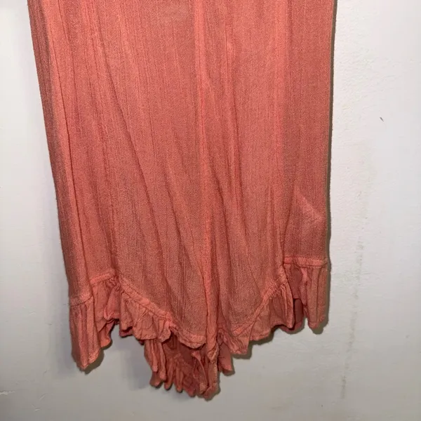PRE-OWNED Urban Outfitters x Kimchi Blue Embroidered Flutter Sleeves Romper S - Image 7