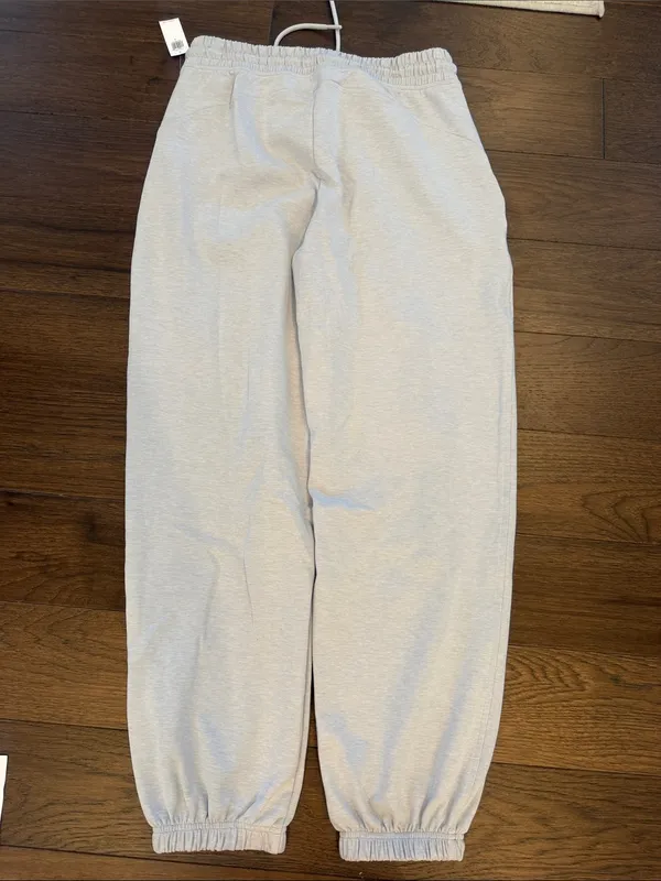 Old Navy Dynamic Fleece Joggers Light Gray Size Small NWT - Image 6