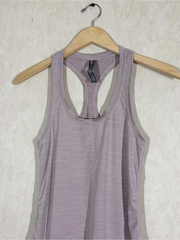Vuori Women’s Lux Racerback Performance Tank Top in Pink XS - Image 3