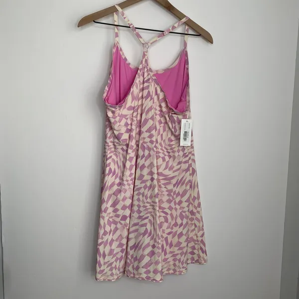 Outdoor Voices Exercise Dress Wavy Checker Womens XL New Athleticwear Pickleball - Image 3
