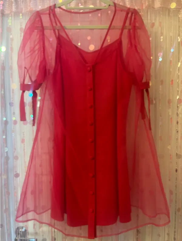 Crosby by Mollie Burch Pink Tulle Dress - Image 2
