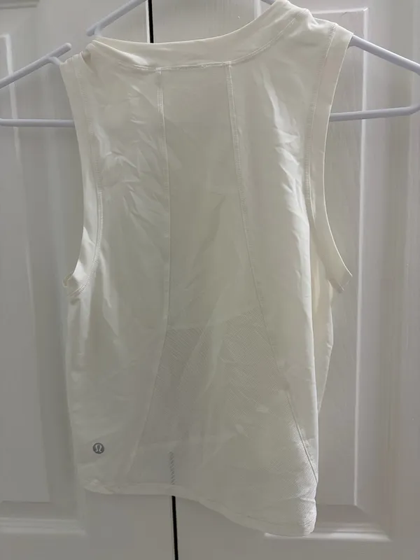 White Lululemon Top Tank - Image 2