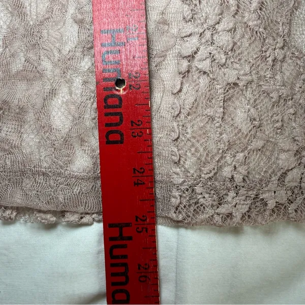 Vintage Y2K Sheer Boho Fairy Top Large Lace Ballet Coquette Dainty layering - Image 5