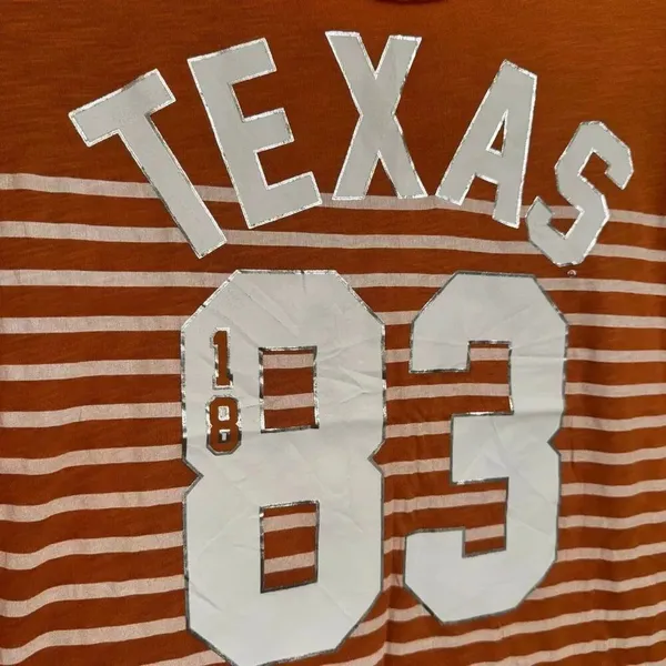 PINK Victorias Secret 5th & Ocean Orange Texas Longhorns Small Top - Image 4