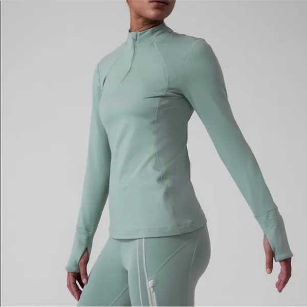 Athleta Whistler Half Zip FLAWED - Image 5
