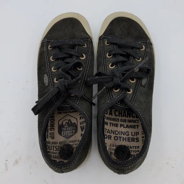 KEEN Elsa Harvest Womens Sneakers Black Suede Lace Up Shoes Size 8.5 1026812 - Image 6