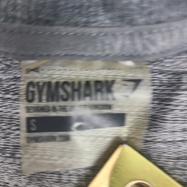 Gymshark Solace sz Sm Womens Gray Cropped Long‎ Sleeve Athletic Pullover Sweater - Image 3
