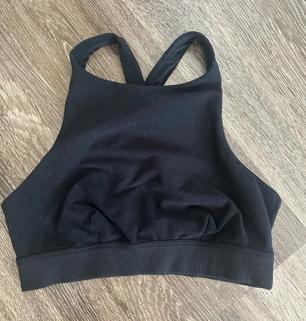 Alo Sports Bra Yoga Small Black - Image 2